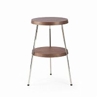 кофейный столик круглый two top коричневый в Нижнекамске