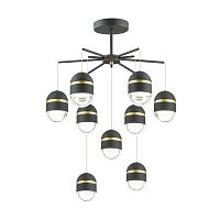 подвесная светодиодная люстра odeon light minion 4118/45cl в Нижнекамске