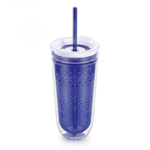 стакан с двойными стенками travel синий в Нижнекамске