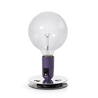 настольный светильник lampadina ed фиолетовый в Нижнекамске
