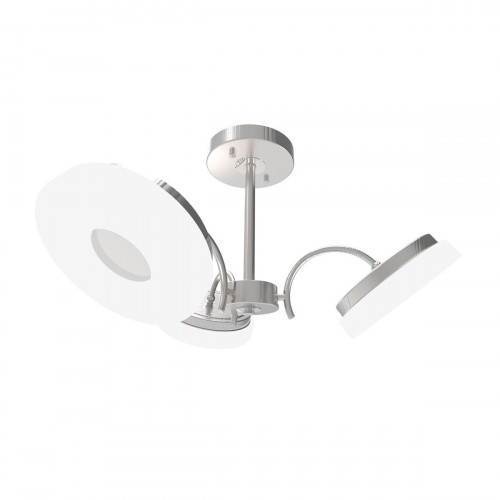 потолочная светодиодная люстра idlamp frittelle 107/3pf-ledwhitechrome в Нижнекамске