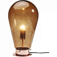 лампа настольная bulb коричневая в Нижнекамске