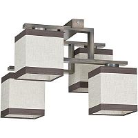потолочная люстра tk lighting 409 lea gray 4 в Нижнекамске