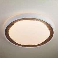 потолочный светодиодный светильник eurosvet range 40006/1 led кофе в Нижнекамске