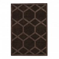 ковер ashton cocoa coffe 150x220 коричневый в Нижнекамске