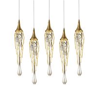 подвесной светильник goddess tears 5 gold от delight collection в Нижнекамске
