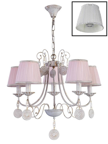 подвесная люстра crystal lux emilia sp5 в Нижнекамске