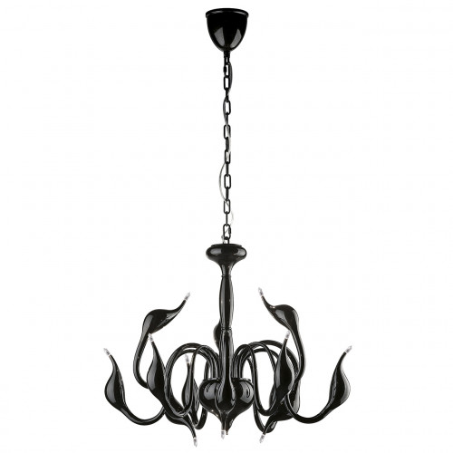 подвесная люстра lightstar cigno collo bk 751127 в Нижнекамске