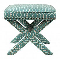 табурет мягкий бирюзовый remy ottoman в Нижнекамске
