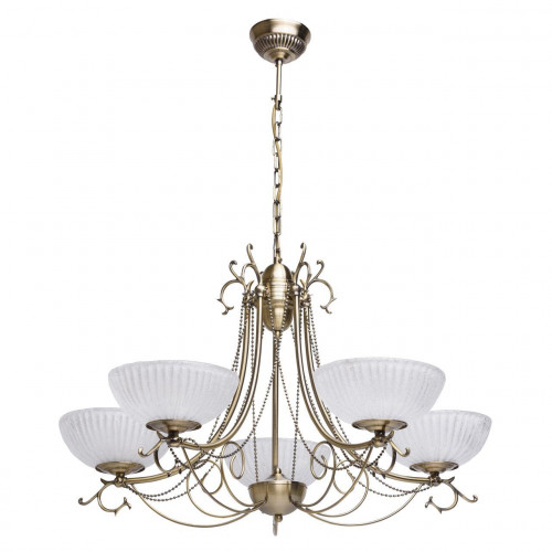 подвесная люстра mw-light фелиция 347017605 белая в Нижнекамске
