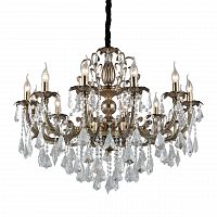 подвесная люстра omnilux grosseto oml-77733-12 бронза в Нижнекамске