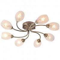 потолочная люстра idlamp carmina 201/8pf-oldbronze в Нижнекамске