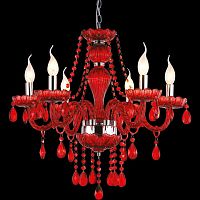 подвесная люстра arte lamp teatro a3964lm-6rd в Нижнекамске
