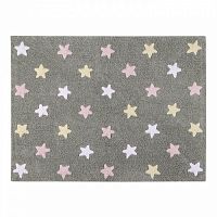 ковер stars tricolor серо-розовый в Нижнекамске