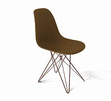 стул dsr коричневый s50 (eames style) в Нижнекамске