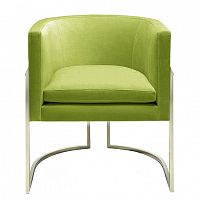 кресло julius chair велюр солнечный лайм в Нижнекамске