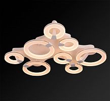 потолочный светодиодный светильник idlamp jenevra 397/l8pf-ledwhitechrome в Нижнекамске