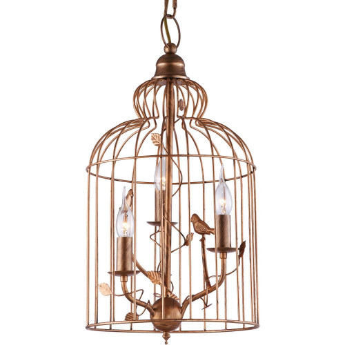 подвесная люстра arte lamp gabbia a1865sp-3bg в Нижнекамске