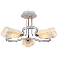 потолочная люстра arte lamp romola a8182pl-3wg белая в Нижнекамске