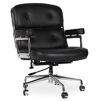 кресло eames style lobby chair черное в Нижнекамске