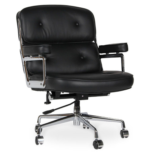 кресло eames style lobby chair черное в Нижнекамске