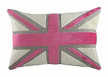 подушка с британским флагом pink velvet в Нижнекамске