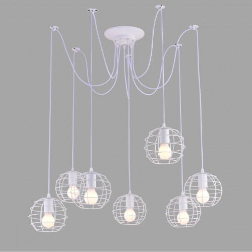 подвесная люстра arte lamp a1110sp-7wh в Нижнекамске