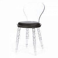 стул icicle с чёрной подушкой в Нижнекамске