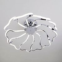 потолочный светодиодный светильник eurosvet begonia 90095/10 хром в Нижнекамске