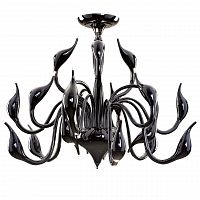 потолочная люстра lightstar cigno collo bk 751187 в Нижнекамске
