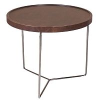 стол кофейный wood b коричневый в Нижнекамске