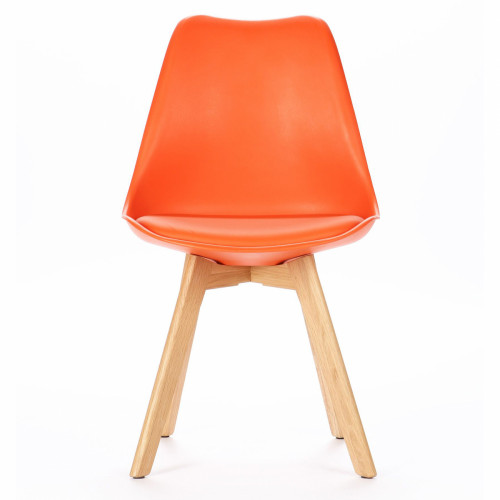 стул sephi (eames style) оранжевый в Нижнекамске