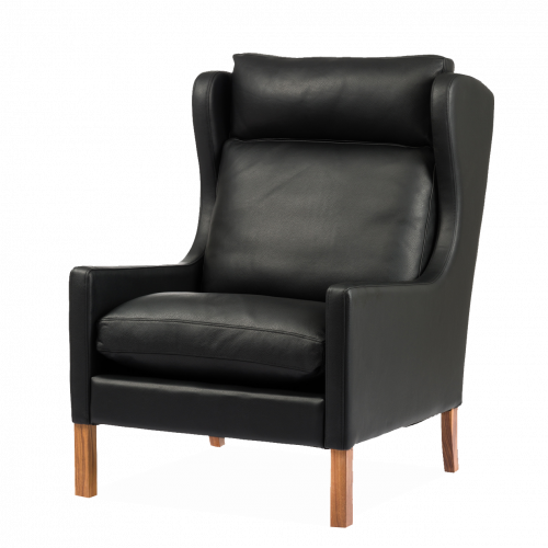 кресло wingback чёрный в Нижнекамске