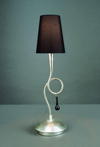 настольная лампа mantra paola painted silver 3535 в Нижнекамске