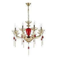 подвесная люстра odeon light donna 3927/8 в Нижнекамске