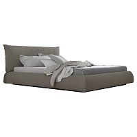 кровать двуспальная 180х200 бежевая pillow в Нижнекамске