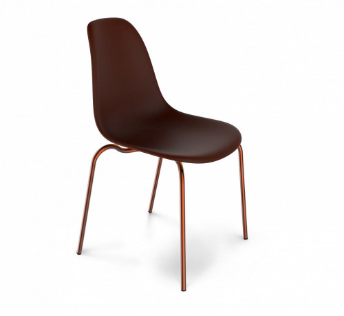 стул dsr коричневый s30 (eames style) в Нижнекамске