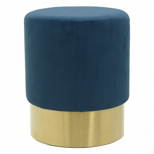 пуф pudra blue синий с золотым в Нижнекамске
