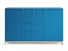 комод case №4 беленый дуб / сапфировый / гравировка 1 в Нижнекамске