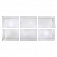 зеркало настенное прямоугольное настенное составное rectangle - угловой элемент в Нижнекамске