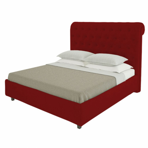 кровать большая 200х200 sweet dreams красная в Нижнекамске