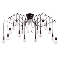 подвесная люстра loft it spider loft1162b/16 черная в Нижнекамске
