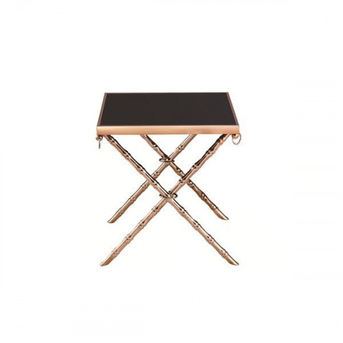 стол кофейный bamboo a серый, серебро, чёрный в Нижнекамске