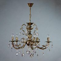 подвесная люстра ambiente alicante 8888/5 pb tear drop в Нижнекамске