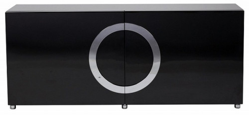 тумба fuller мдф 150x48,5x65 чёрная в Нижнекамске