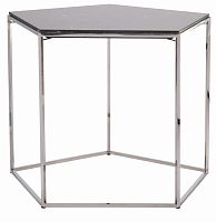 стол кофейный stone чёрный в Нижнекамске