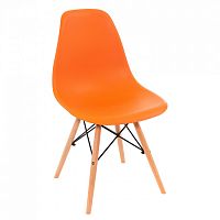стул деревянный eames pc-015 оранжевый в Нижнекамске
