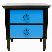 тумба nort blue черная с голубым в Нижнекамске
