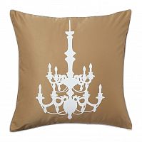 подушка с рисунком канделябра chandelier mustard в Нижнекамске