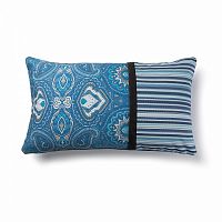чехол на подушку bleu cushion 30x50 синий принт от la forma (ex julia grup) в Нижнекамске